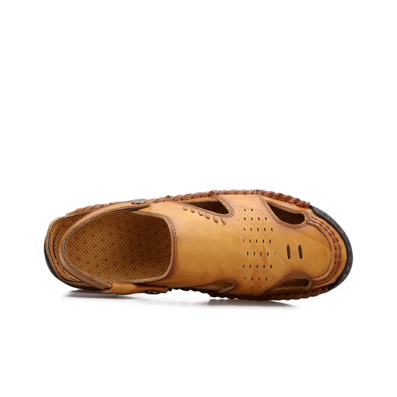 Black tailed Deer Beach Sandals Men's-12