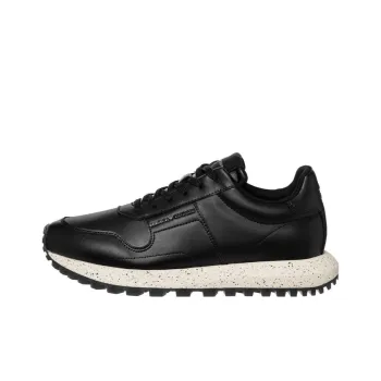 EMPORIO ARMANI Low Top Casual Shoes Men's Black