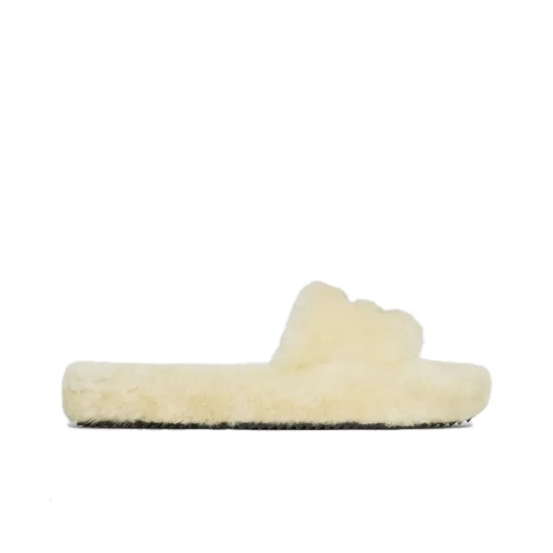 CELINE Triomphe Rubber Sole Slip Resistant Slide Slippers Women's Yellow-1