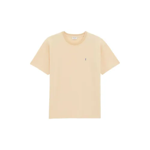 SAINT LAURENT T-Shirts Men Yellow