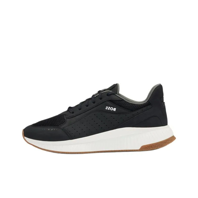 BOSS Leather Low-top Sneakers-0