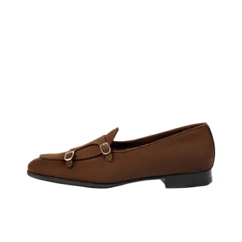 Edhen Milano Brera Suede Monk Shoes