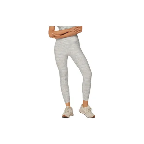 LORNA JANE Sports Pants Women's Textured Stone Gray