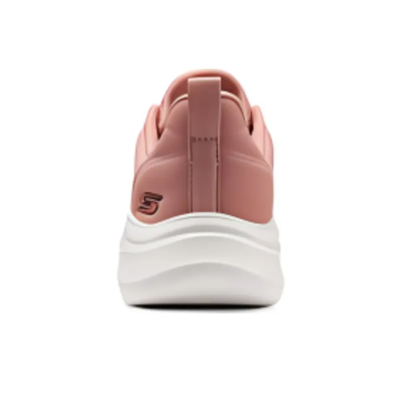 Skechers Shock Absorbing, Non Slip, Wear Resistant, Breathable And Lightweight Low Top Casual Shoes Women's Rose Red-3