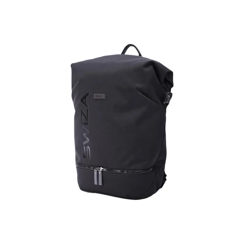 SWIZA Polyester Laptop Bag Travel Bag Backpack Regular Men's Black-2