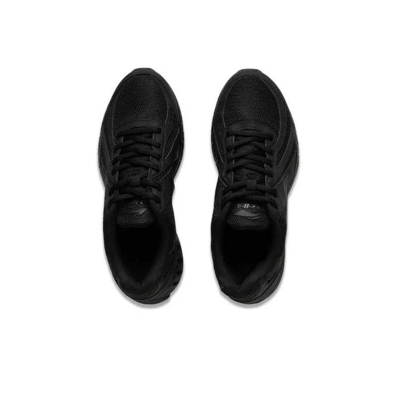 LiNing Shock Absorbers Slip Resistant, Abrasion Resistant, Lightweight Low Top Casual Running Shoes Men's Black-4