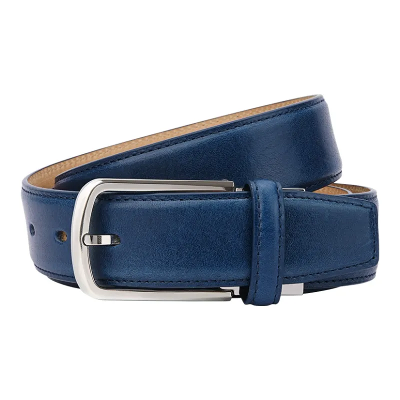 Thereble High End Business Elegant Elegance Cow Leather Leather Belts Men's-0