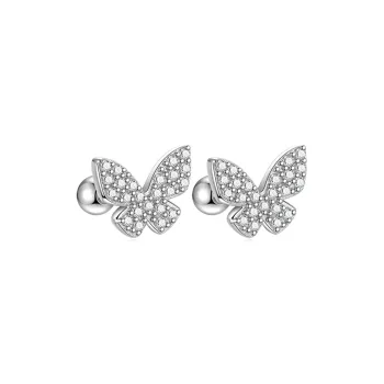 BTOE S925 Sterling Silver Stud Earrings Women's