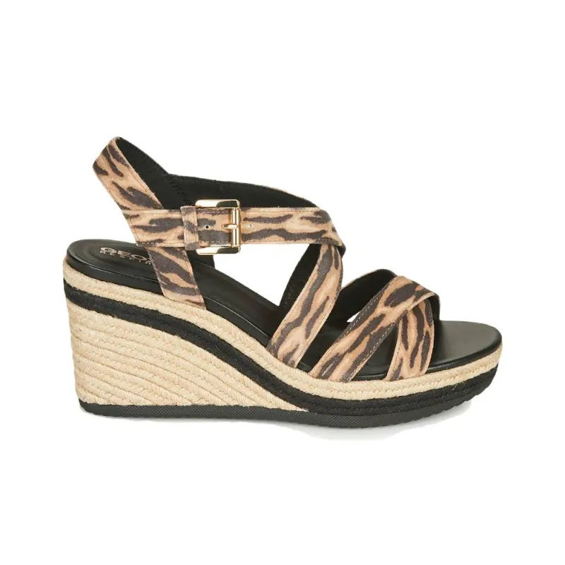 GEOX Strap Sandals Women's Brown-1