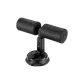 Black, Single Rod with Single Suction Cup