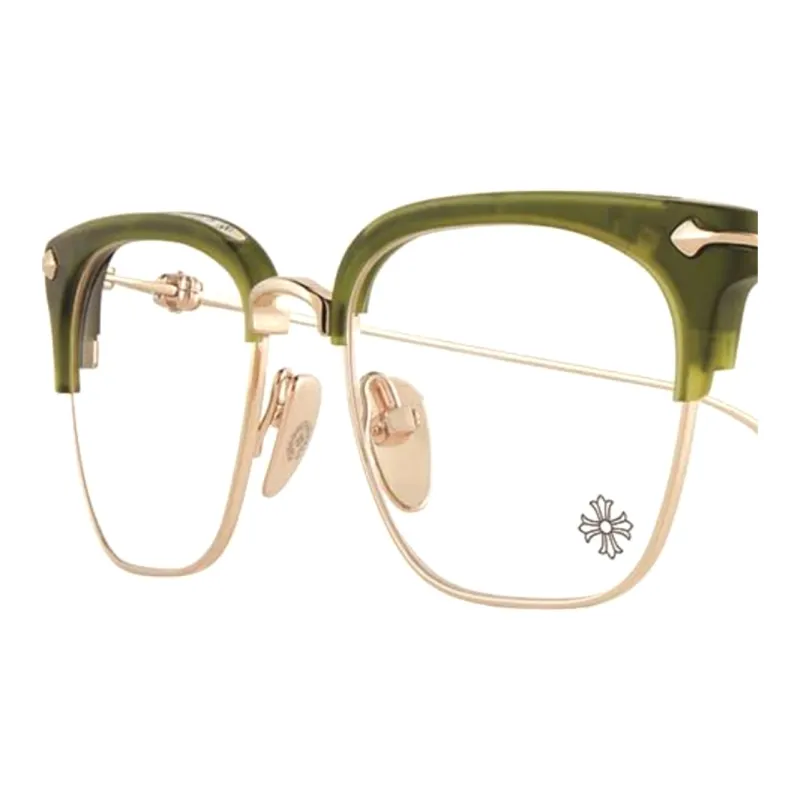 Chrome Hearts Titanium Alloy Square Eyeglass Frames Unisex-9
