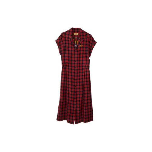 HYSTERIC GLAMOUR Short-Sleeved Dresses Women's Red