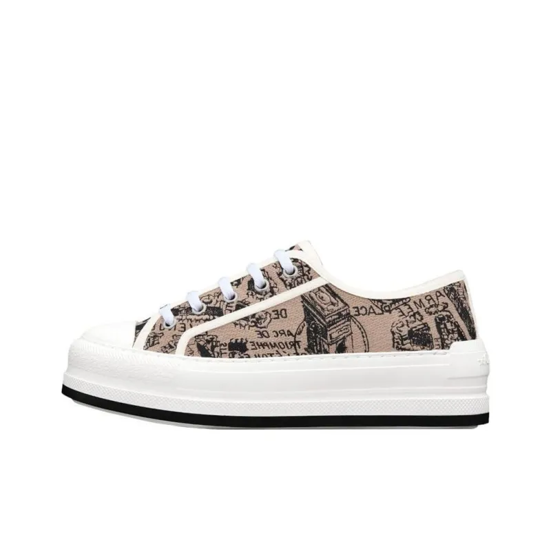 DIOR Women's Walk'N'DIOR Platform 'Plan De Paris   Beige'-0