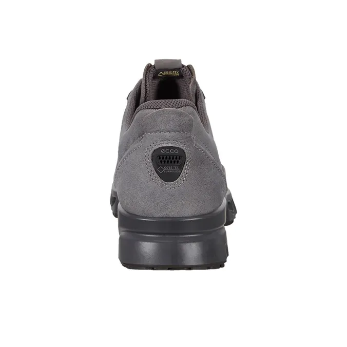 Ecco Multi Vent Cushioning Anti Slip And Wear Resistant Low Top Casual Shoes Men's Gray-3