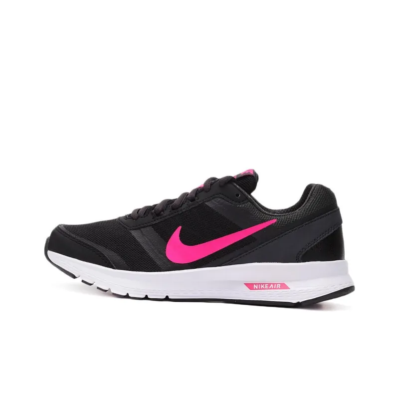 Nike Air Relentless 5 Cushioning, Wear Resistant Low Top Running Shoes Women's Black Pink-2