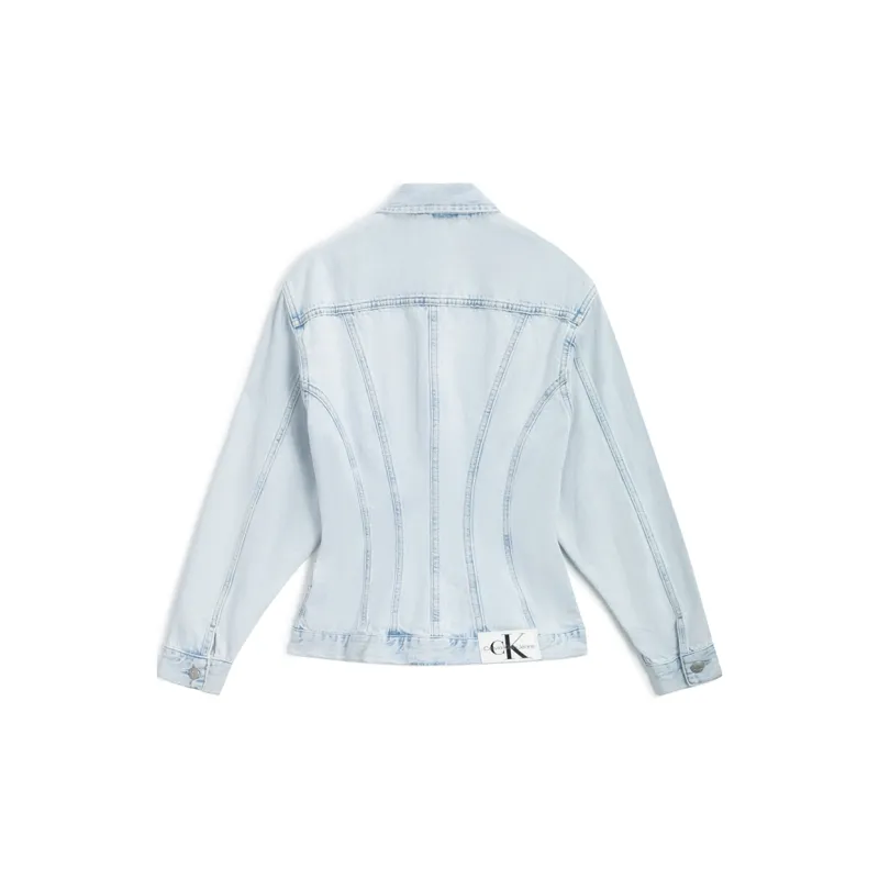 CALVIN KLEIN Denim Jacket Women's Blue-1