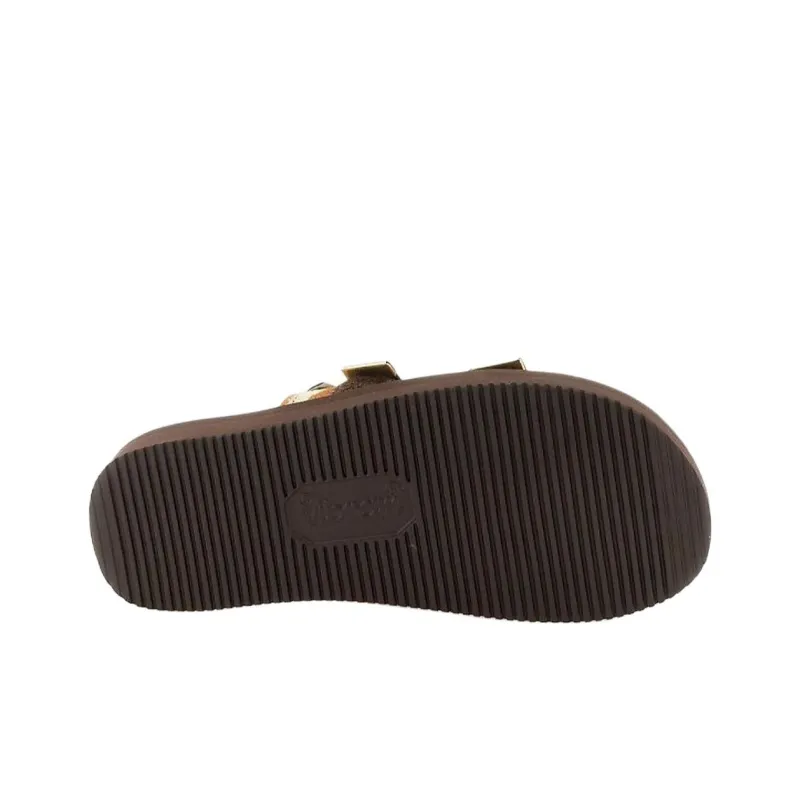 Suicoke Zebra Pattern Fringe Detail Sandals-5