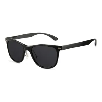 CYXUS Aluminum Magnesium Alloy Square Sunglasses Unisex