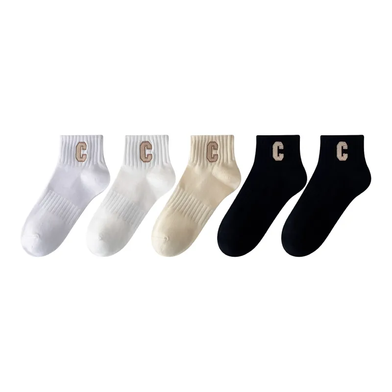 XXLLG Short Socks Women's 5 Pack-5