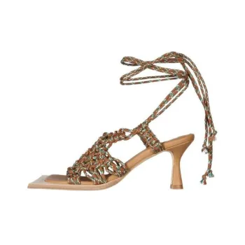 MIISTA Roman Sandals Women's Brown Green