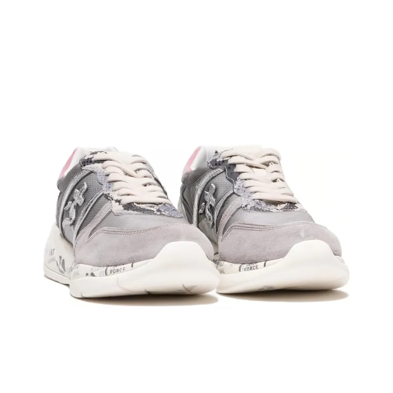 PREMIATA Layla Low-Top Casual Shoes Women's Gray-3