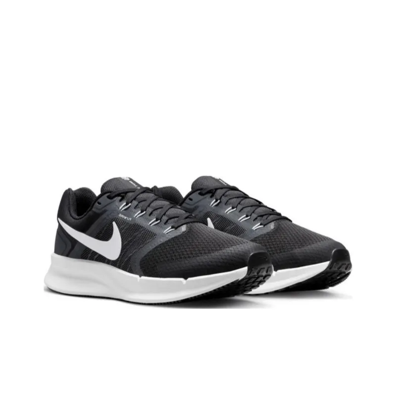 Nike Run Swift 3 Cushioning Wear-Resistant Low-Top Running Shoes Women's Black-2