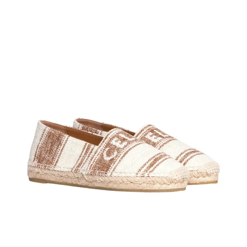 CELINE Casual Single Shoes Women's Beige-2