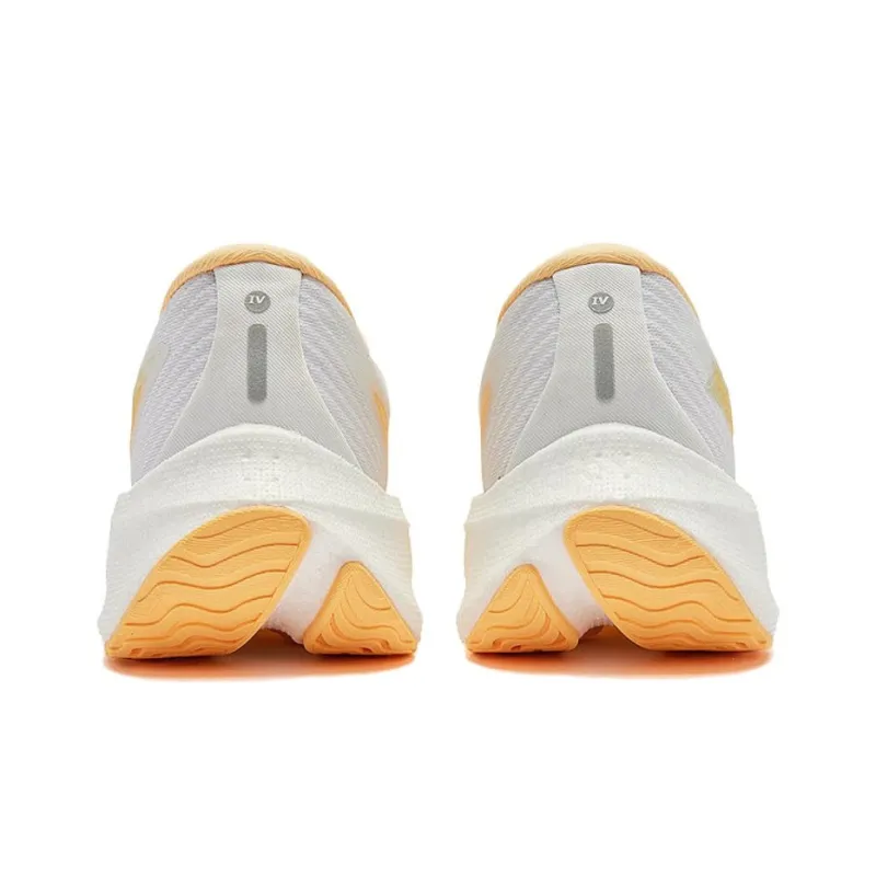 QIAODAN Flying Shadow 4.0 Slip Resistant Low Top Running Shoes Men's Orange Green-2