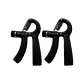 2 Pcs Black Non-Counting Non-Grip Hand Grippers