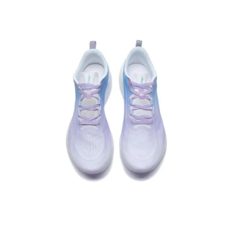 LiNing Super Light 19 Cushioning Anti Slip And Wear Resistant Low Top Running Shoes Men's Purple Blue-3