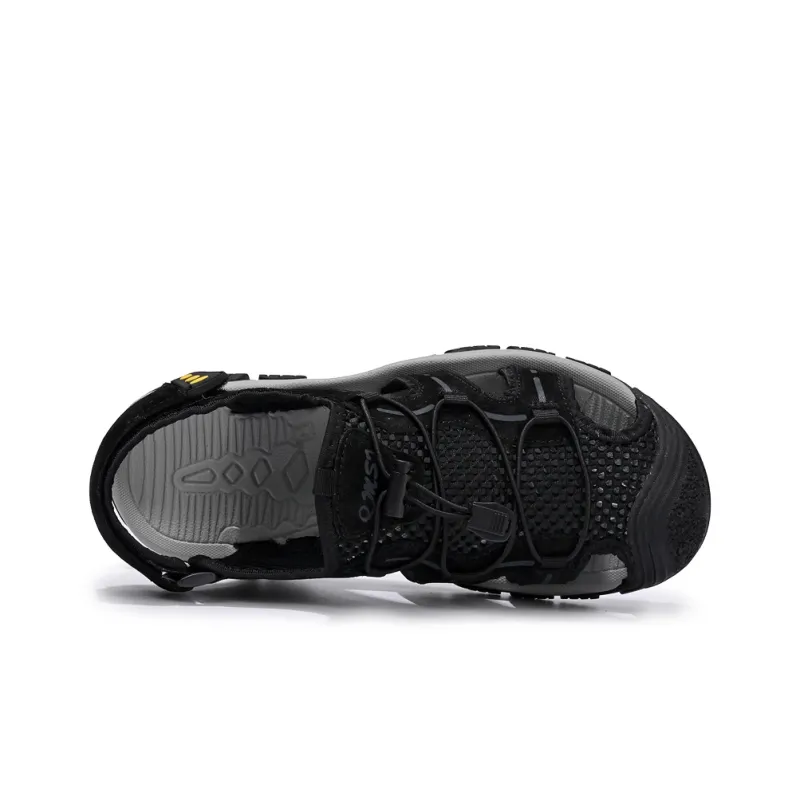Black tailed Deer Muledeer Beach Sandals Men's-3