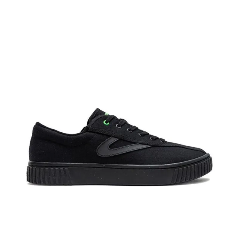 TRETORN Nylite Plus Bloom Anti-Slip And Wear-Resistant Lightweight Low-Top Canvas Shoes Men's Black-1