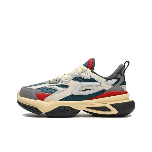 FILA Nucleo Icona Chunky Sneakers 'White Grey Teal'