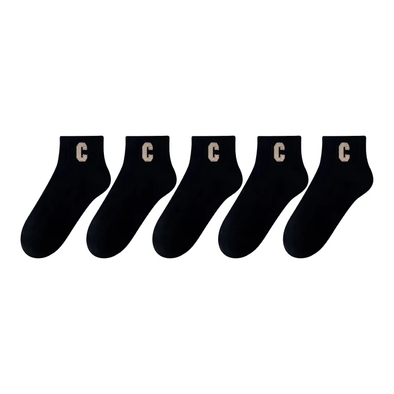 XXLLG Short Socks Women's 5 Pack-13