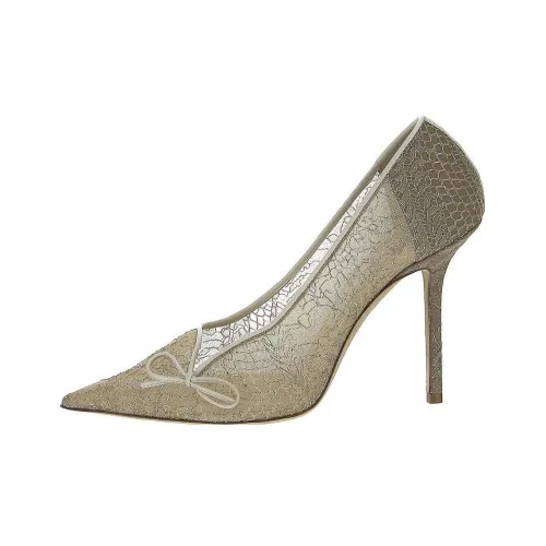 Jimmy Choo High Heels Women's Ivory