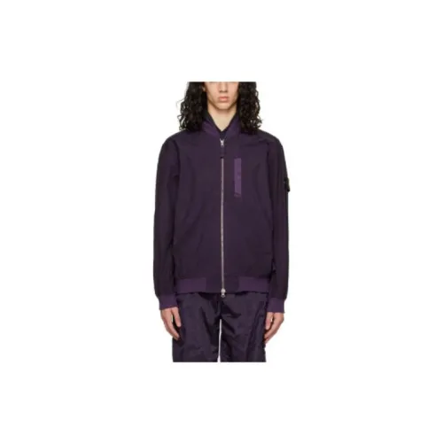 STONE ISLAND Jackets Men Purple