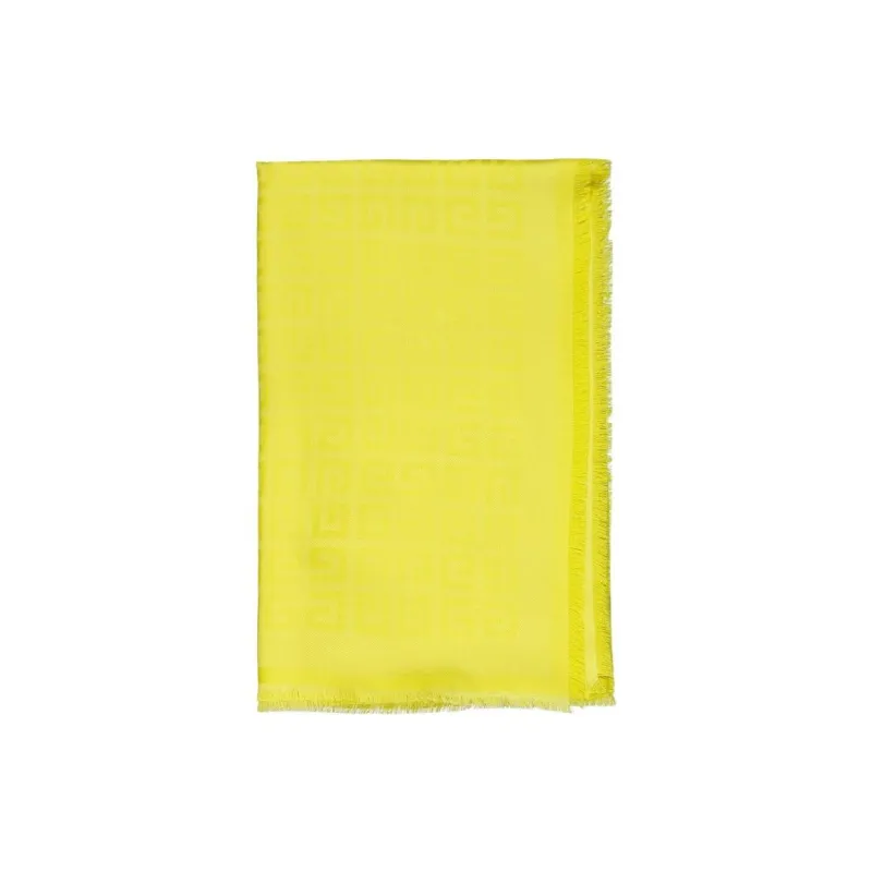 Givenchy 4G Motif Fringed Shawl-0
