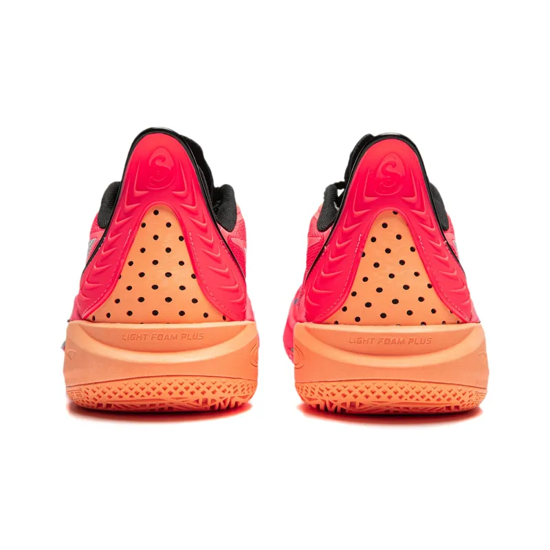 LiNing SONIC 12 Cushioning Anti Slip Wear Resistant Breathability High Top Basketball Shoes Unisex Red-6