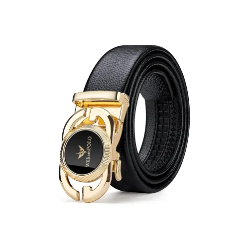 WilliamPOLO Leather Belts Men