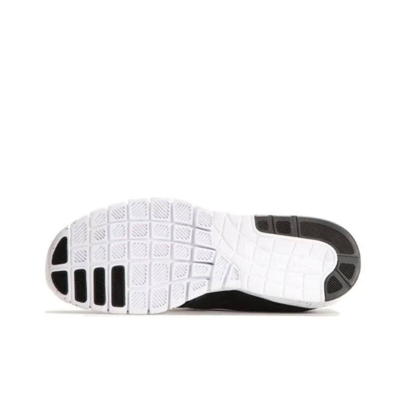 Nike Sb Stefan Janoski Max Leather Black White-3