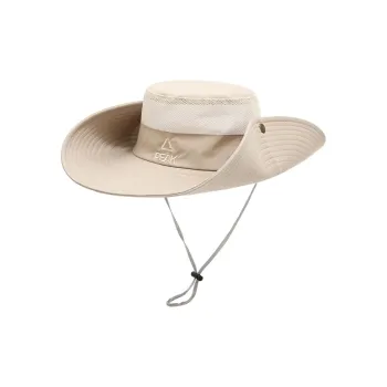 PEAK Polyester Bucket Hats Unisex Tricolor Optional