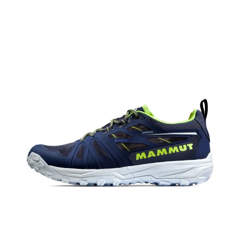 MAMMUT Saentis Cushioning, Slip Resistant, And Abrasion Resistant Low Top Outdoor Shoes Men's Black Orange-5