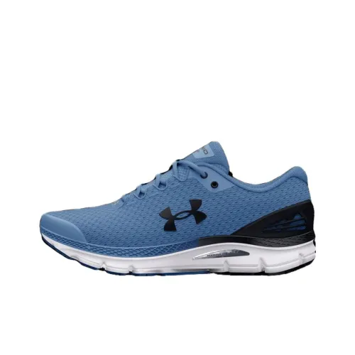 Under Armour Charged Gemini Running Shoes Unisex Low-Top Blue Black