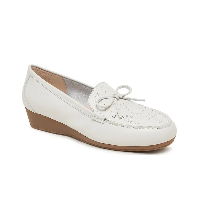 CAMEL Loafers Women's Ecru Black-1