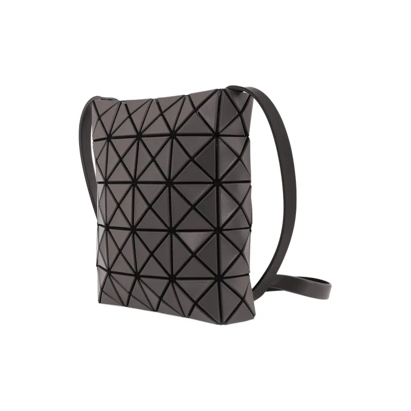 ISSEY MIYAKE Prism Polyvinyl Chloride Crossbody Bag Shoulder Bag Unisex Charcoal Gray-1