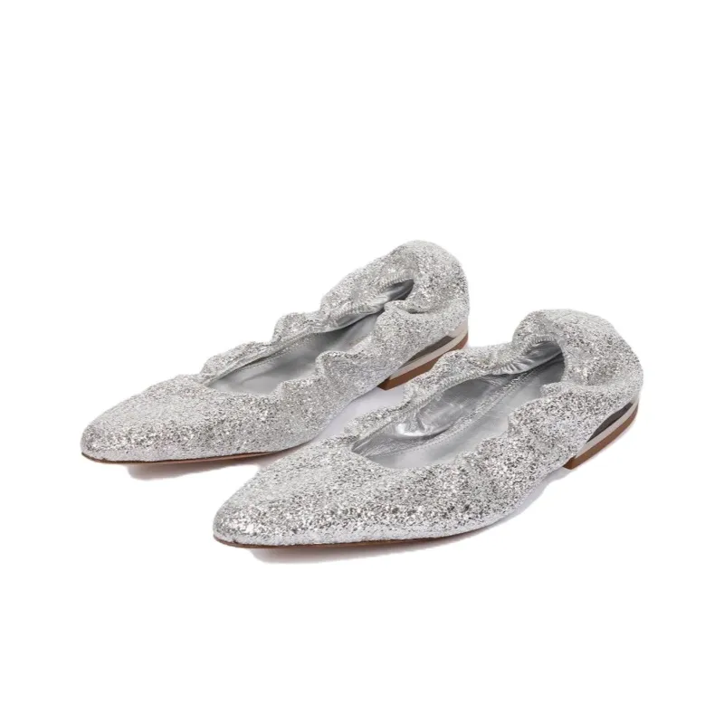 DRIES VAN NOTEN Casual Single Shoes Women's Silver-2