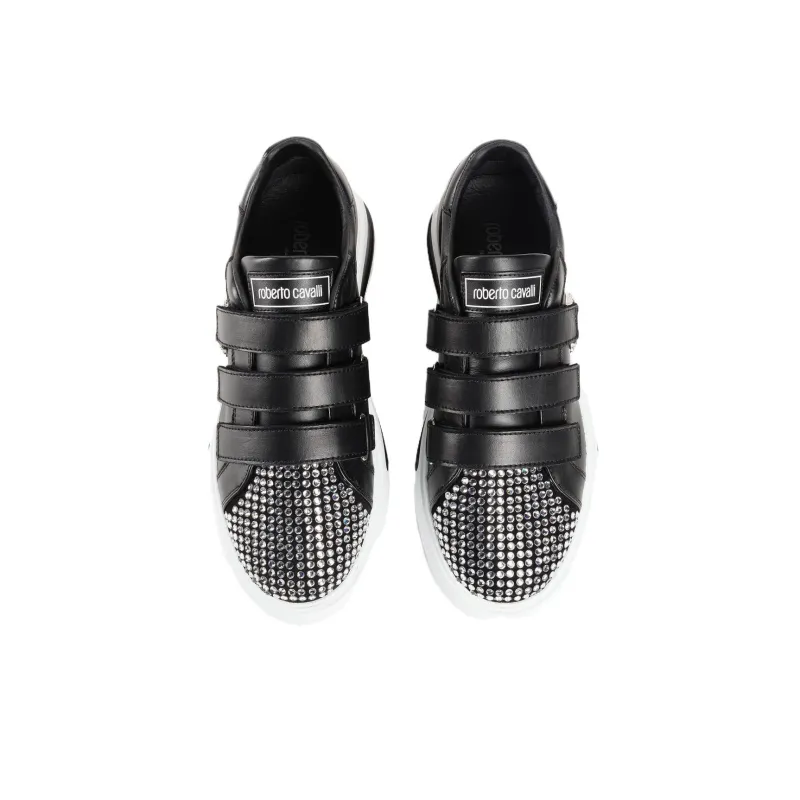 Roberto Cavalli Skateboard Shoes Women's Black-3