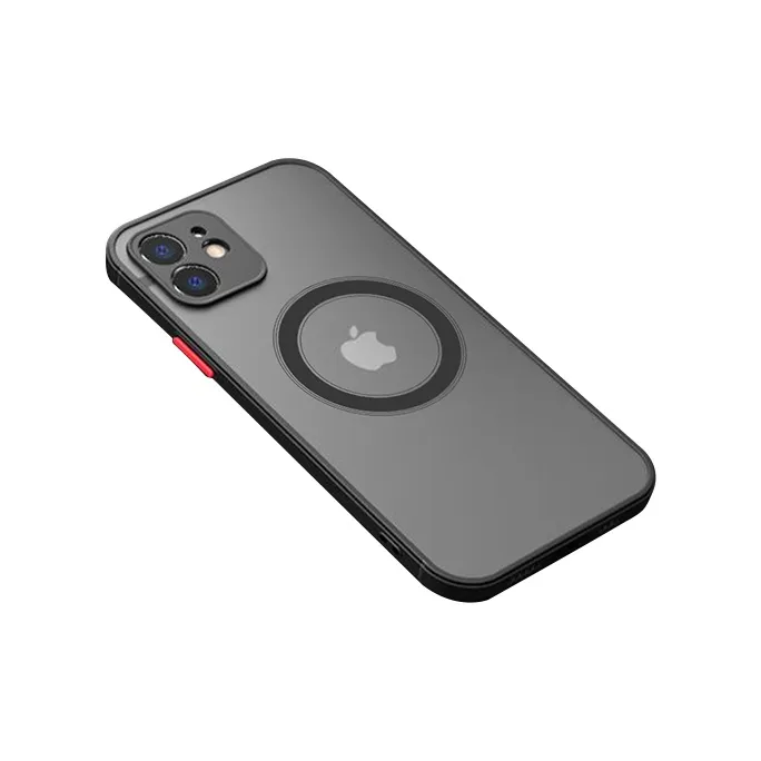 Akkerds TPU Material Strong Magnetic Fully Enclosed Skin-Feel Phone Case Apply To Apple Business Formal-0
