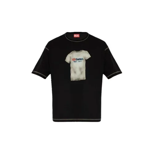 DIESEL T-Shirts Men Black