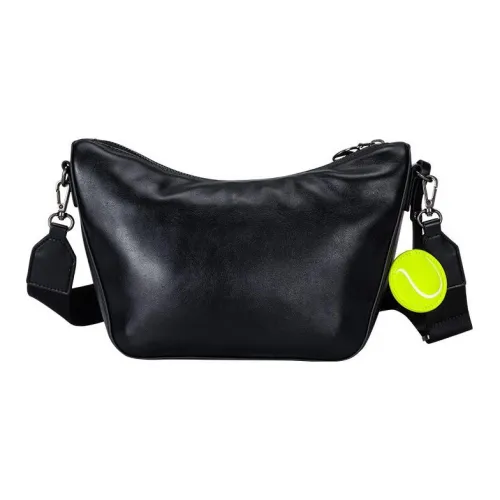 Anta Life Collection PU Crossbody Bag Shoulder Bag Regular Unisex Black